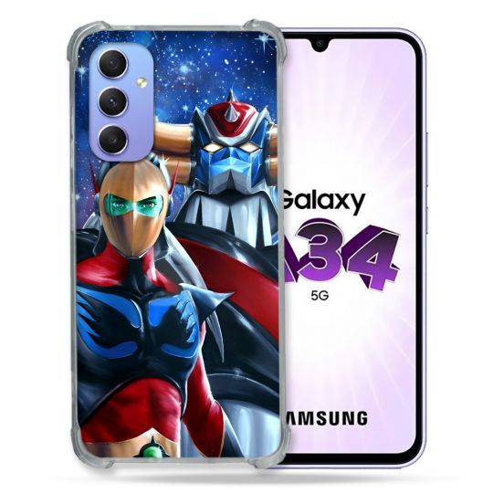 Coque Pour Samsung Galaxy A34 5G Goldorak