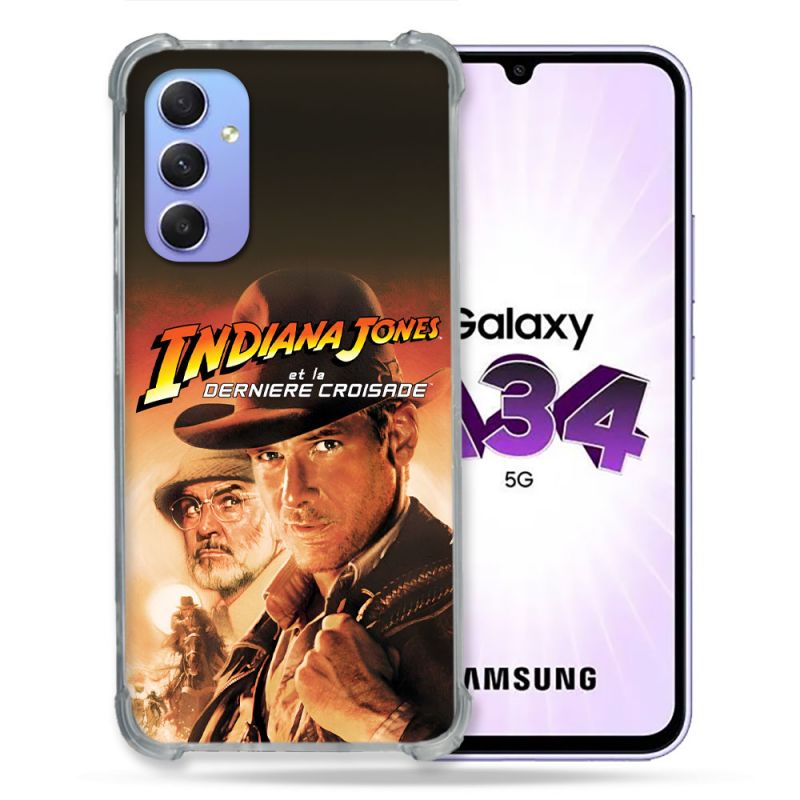Coque Pour Samsung Galaxy A34 5G Indiana Jones Affiche