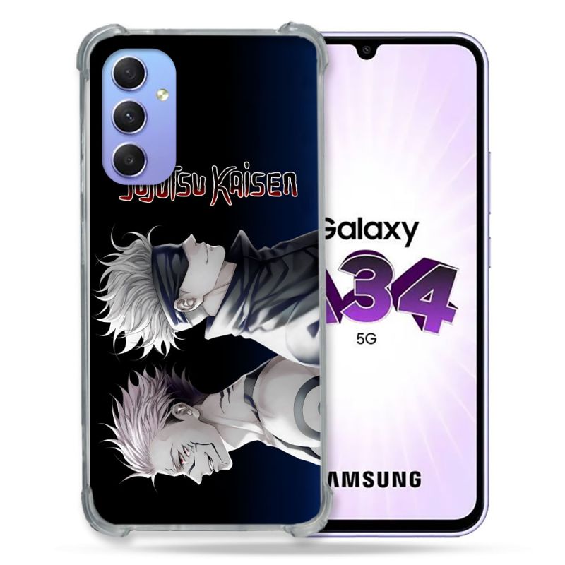 Coque Pour Samsung Galaxy A34 5G Manga Jujustu Kaisen