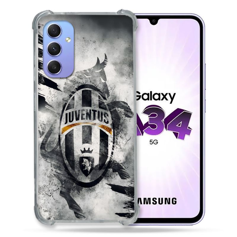 Coque Pour Samsung Galaxy A34 5G Foot Juventus Turin