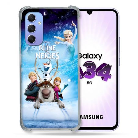 Coque Pour Samsung Galaxy A34 5G La Reine Des Neiges