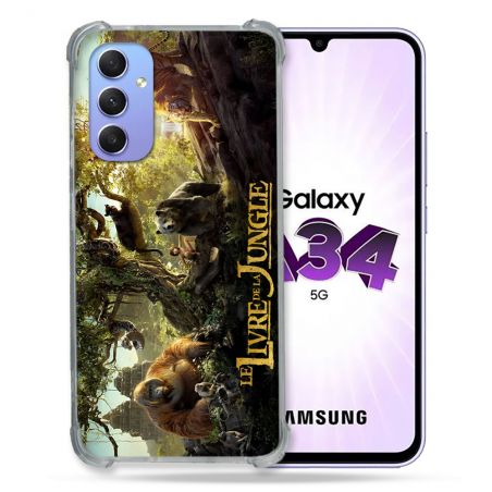 Coque Pour Samsung Galaxy A34 5G Le Livre De La Jungle Affiche