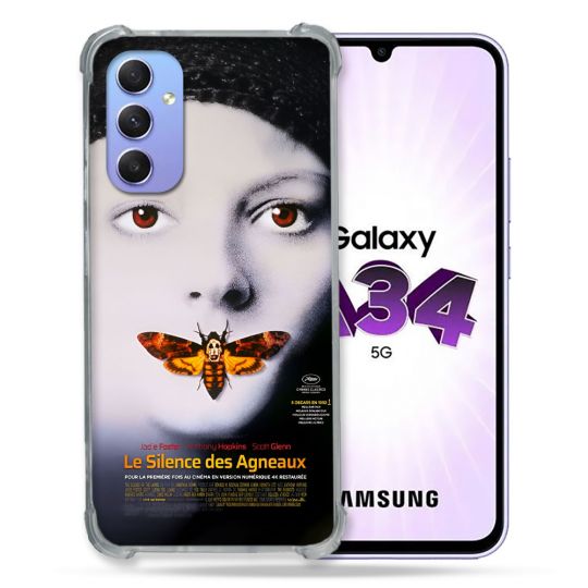Coque Pour Samsung Galaxy A34 5G Le Silence Des Agneaux Affiche