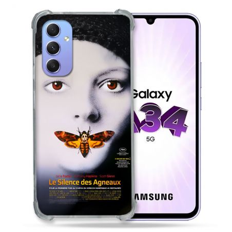 Coque Pour Samsung Galaxy A34 5G Le Silence Des Agneaux Affiche