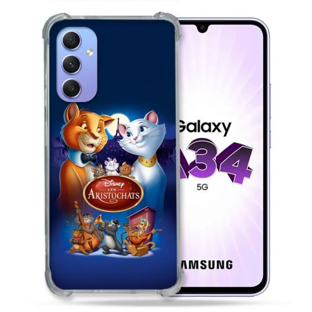 Coque Pour Samsung Galaxy A34 5G Les Aristochats