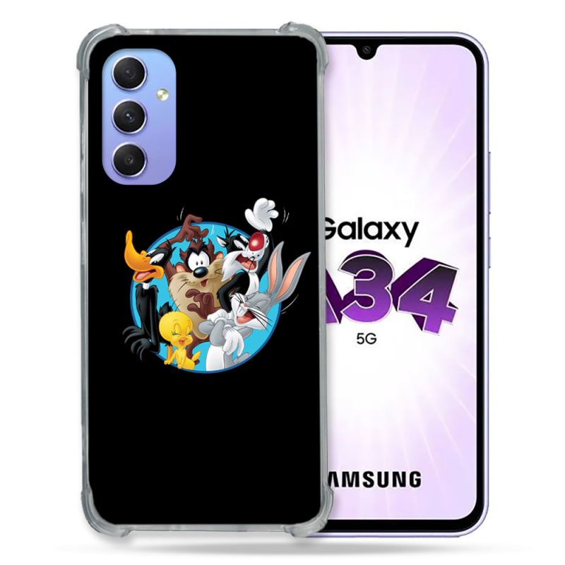 Coque Pour Samsung Galaxy A34 5G Looney Tunes