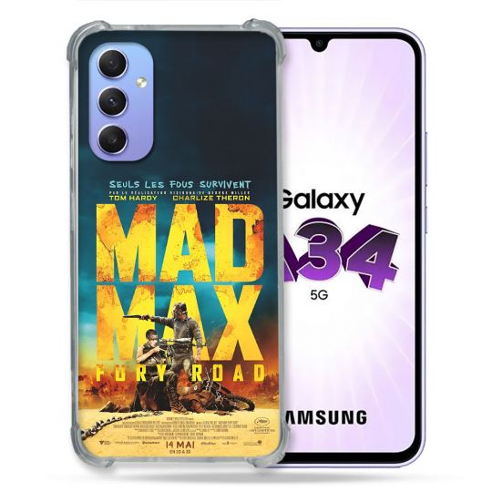 Coque Pour Samsung Galaxy A34 5G Mad Max Affiche