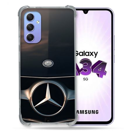 Coque Pour Samsung Galaxy A34 5G Mercedes Calendre