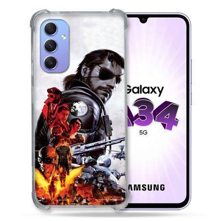 Coque Pour Samsung Galaxy A34 5G Metal Gear Solid