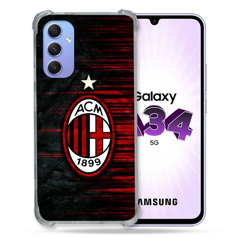 Coque Pour Samsung Galaxy A34 5G Foot Milan AC