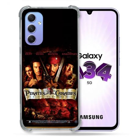 Coque Pour Samsung Galaxy A34 5G Pirate Des Caraibes