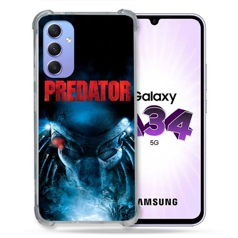 Coque Pour Samsung Galaxy A34 5G Predator Affiche