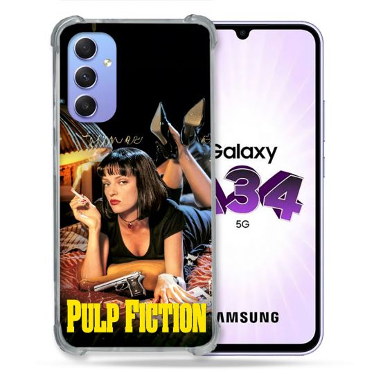 Coque Pour Samsung Galaxy A34 5G Pulp Fiction Affiche