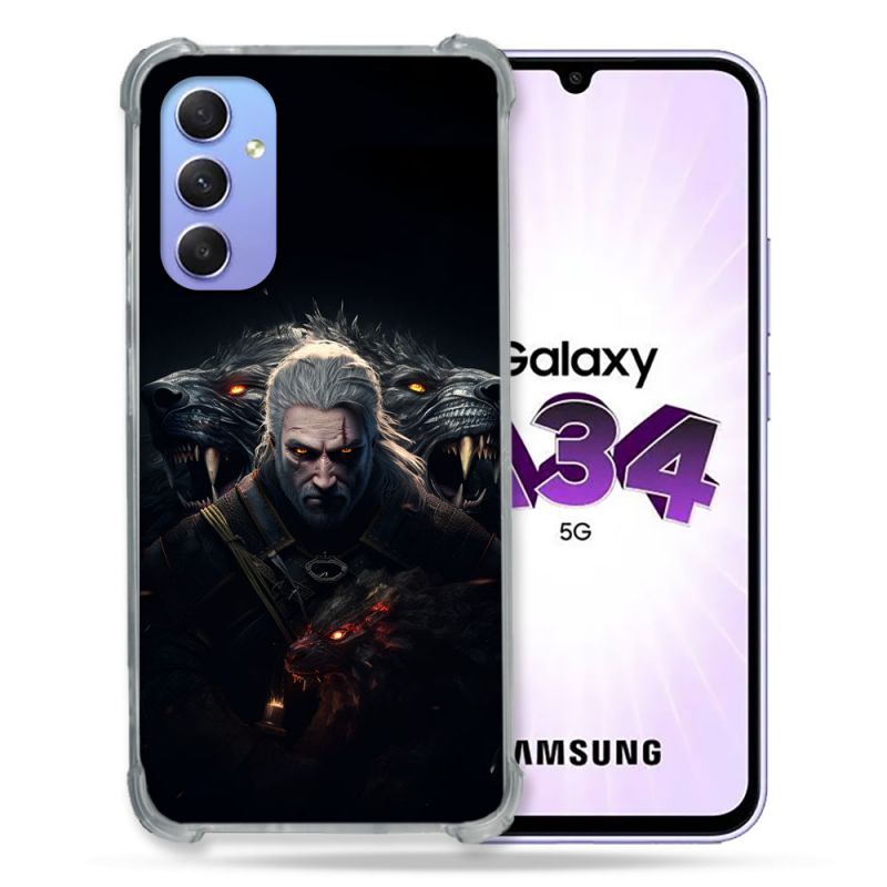 Coque Pour Samsung Galaxy A34 5G The Witcher