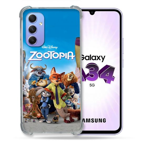 Coque Pour Samsung Galaxy A34 5G Zootopia