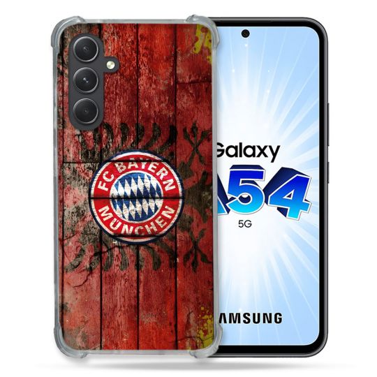 Coque Pour Samsung Galaxy A54 5G Foot Bayern Munich Drapeau
