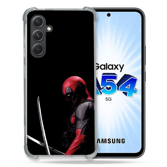 Coque Pour Samsung Galaxy A54 5G Deadpool Epee