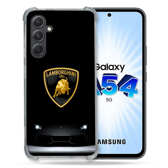Coque Pour Samsung Galaxy A54 5G Lamborghini Noir