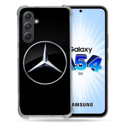 Coque Pour Samsung Galaxy A54 5G Mercedes Carbone
