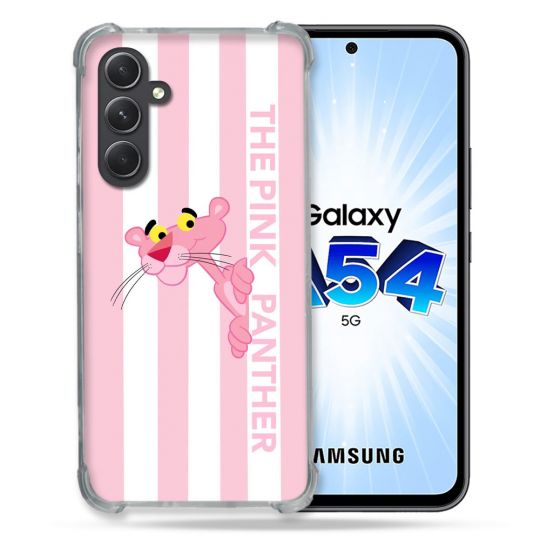Coque Pour Samsung Galaxy A54 5G Panthere Rose
