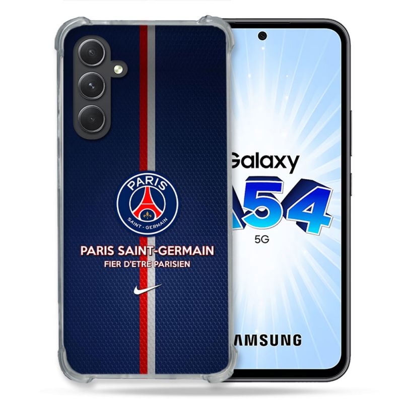 Coque Pour Samsung Galaxy A54 5G Foot PSG Fier