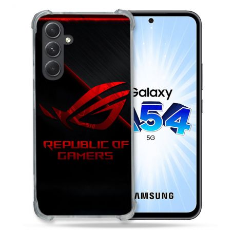 Coque Pour Samsung Galaxy A54 5G ROG Rouge