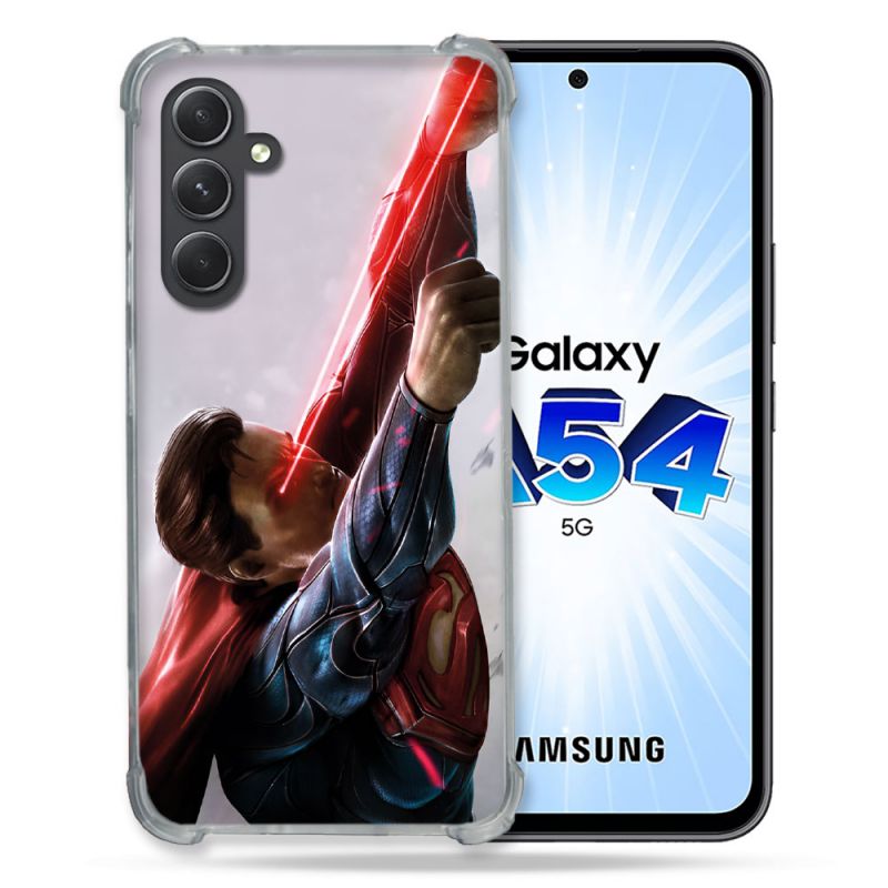 Coque Pour Samsung Galaxy A54 5G Superman Laser