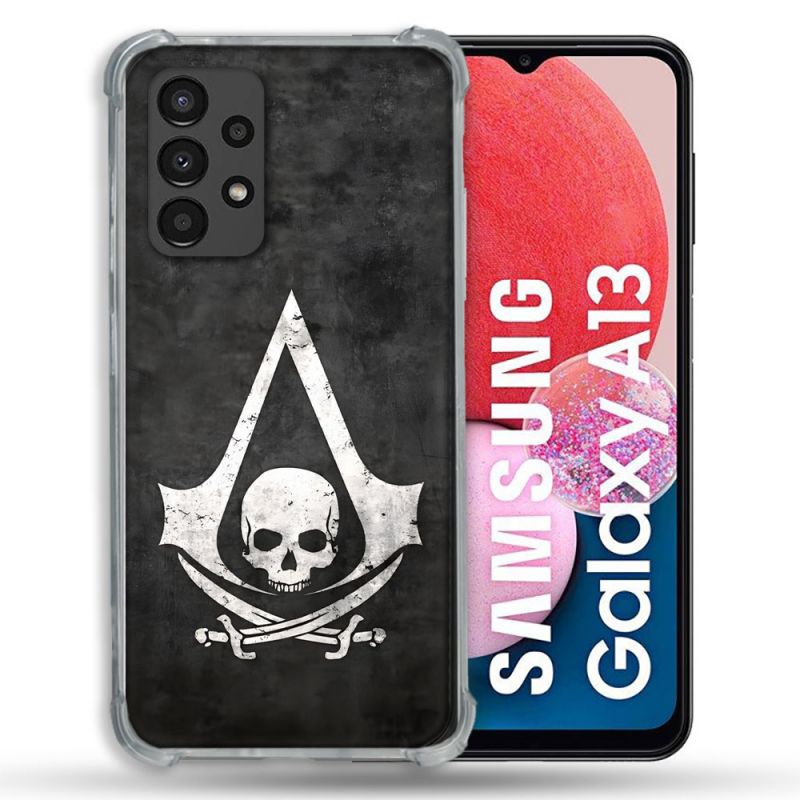 Coque Pour Samsung Galaxy A04S / A13 4G 5G Assassin Creed Tete Mort