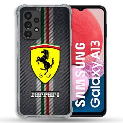 Coque Pour Samsung Galaxy A04S / A13 4G 5G Ferrari Carbone