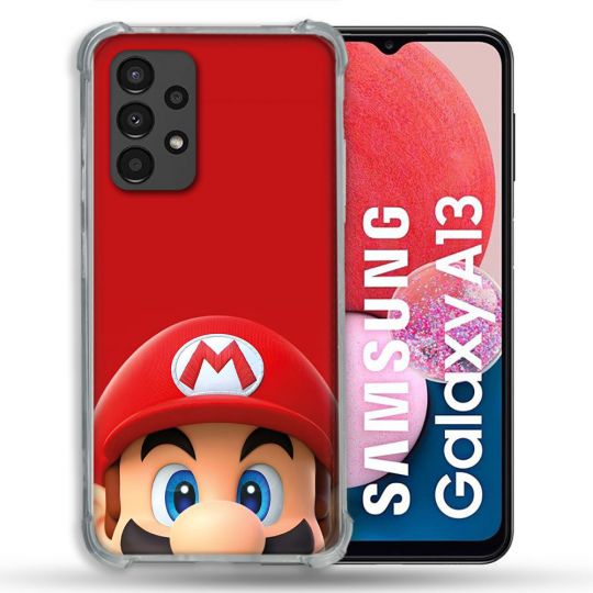 Coque Pour Samsung Galaxy A04S / A13 4G 5G Mario Rouge