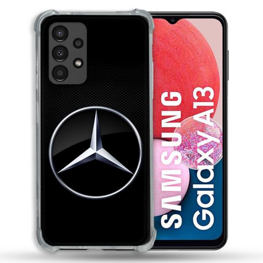 Coque Pour Samsung Galaxy A04S / A13 4G 5G Mercedes Carbone