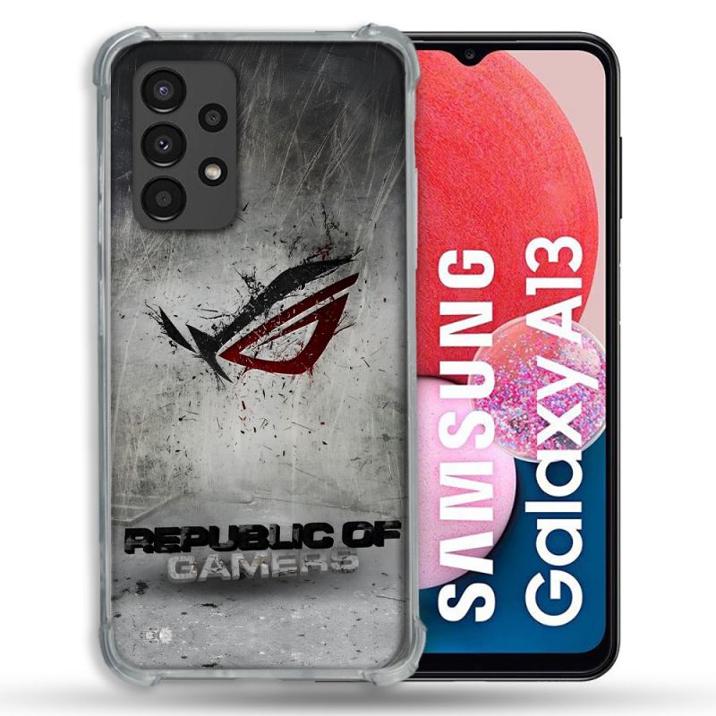 Coque Pour Samsung Galaxy A04S / A13 4G 5G ROG Gris
