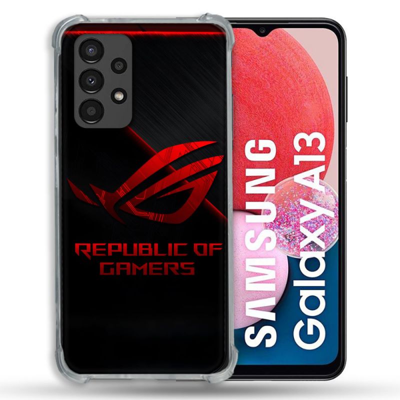 Coque Pour Samsung Galaxy A04S / A13 4G 5G ROG Rouge