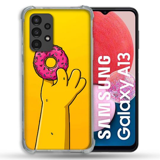 Coque Pour Samsung Galaxy A04S / A13 4G 5G Simpson Donuts