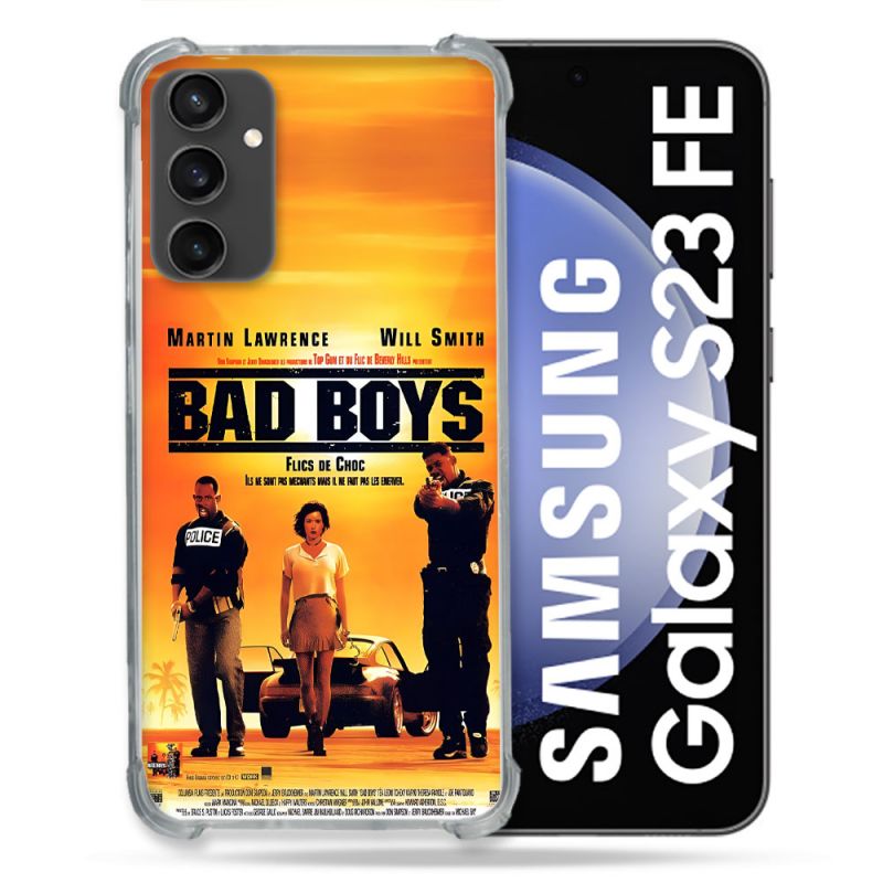 Coque Pour Samsung Galaxy S23 FE Bad Boys Affiche
