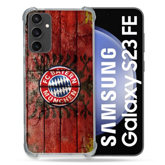 Coque Pour Samsung Galaxy S23 FE Foot Bayern Munich Drapeau