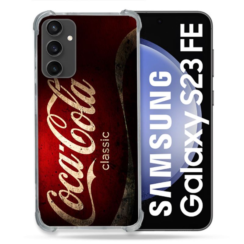 Coque Pour Samsung Galaxy S23 FE Coca Cola Classique