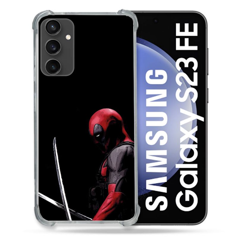 Coque Pour Samsung Galaxy S23 FE Deadpool Epee