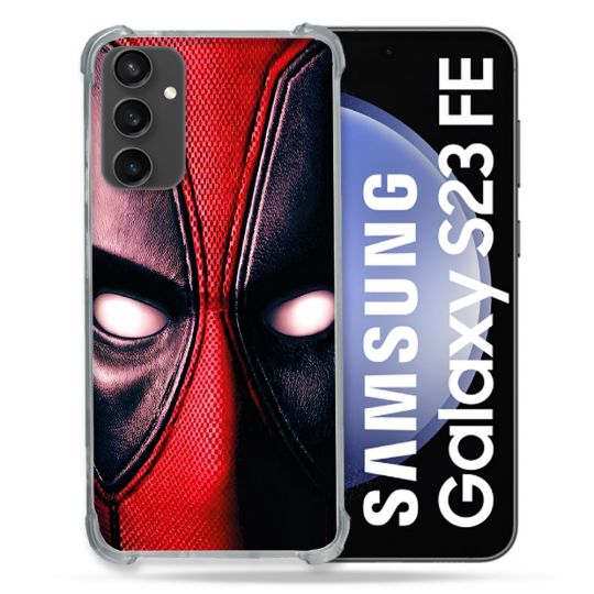 Coque Pour Samsung Galaxy S23 FE Deadpool Yeux