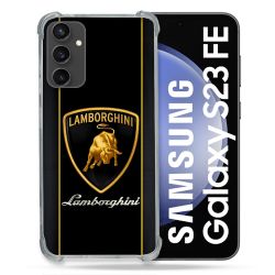 Coque Pour Samsung Galaxy S23 FE Lamborghini Carbone