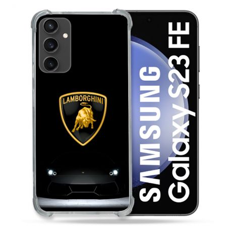 Coque Pour Samsung Galaxy S23 FE Lamborghini Noir