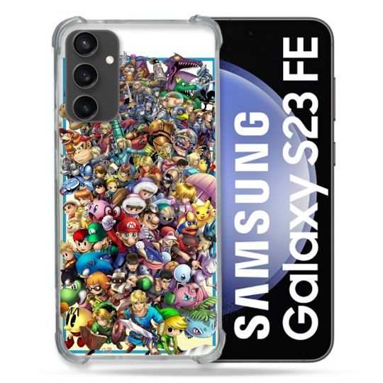 Coque Pour Samsung Galaxy S23 FE Nintendo