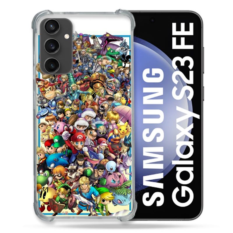 Coque Pour Samsung Galaxy S23 FE Nintendo