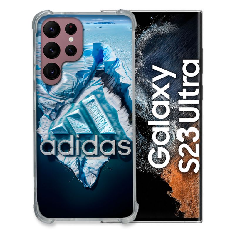 Coque Pour Samsung Galaxy S23 Ultra Adidas Iceberg