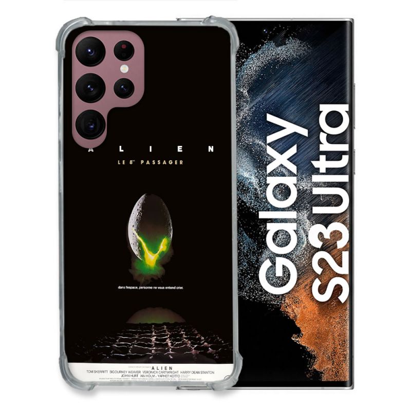 Coque Pour Samsung Galaxy S23 Ultra Alien Affiche