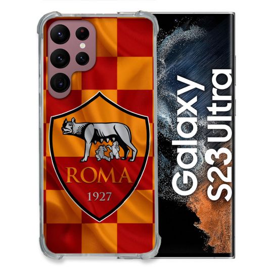 Coque Pour Samsung Galaxy S23 Ultra Foot As Roma