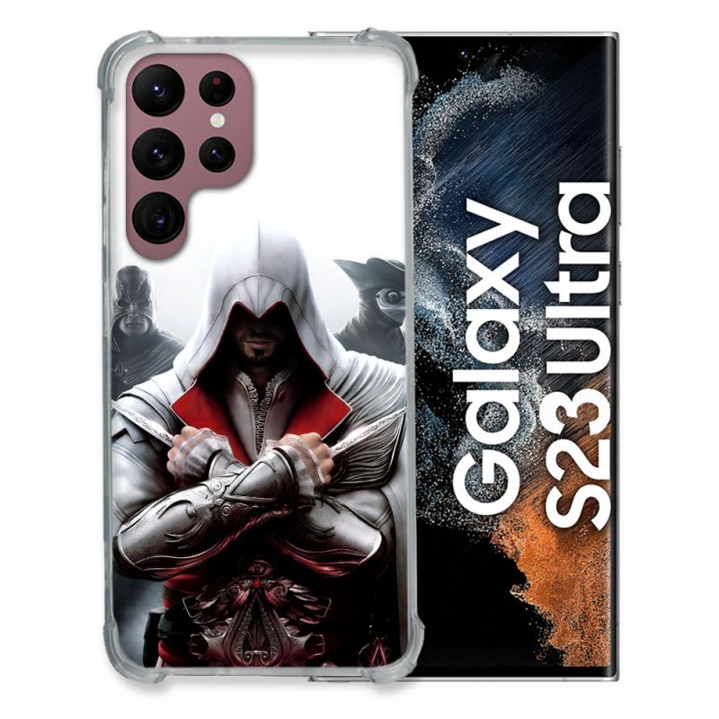 Coque Pour Samsung Galaxy S23 Ultra Assassin Creed Mask