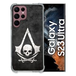 Coque Pour Samsung Galaxy S23 Ultra Assassin Creed Tete Mort