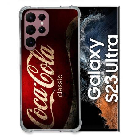 Coque Pour Samsung Galaxy S23 Ultra Coca Cola Classique