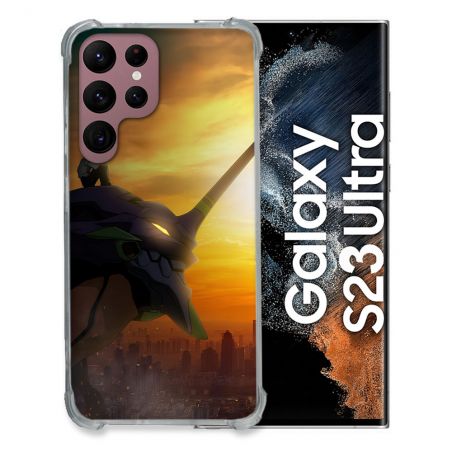 Coque Pour Samsung Galaxy S23 Ultra Manga Evangelion